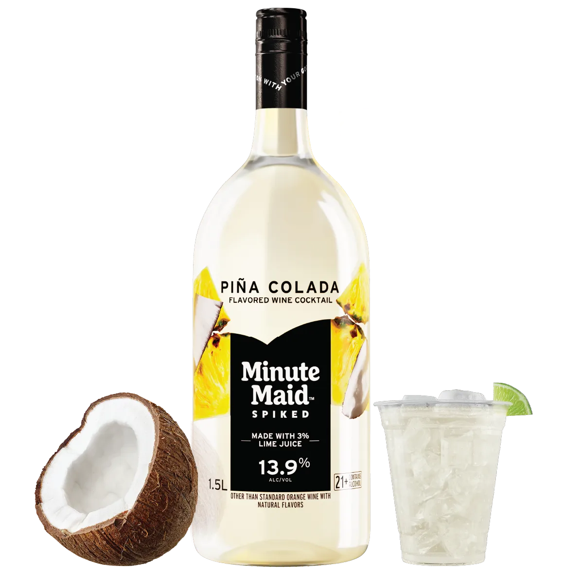 minute made spiked lime margarita